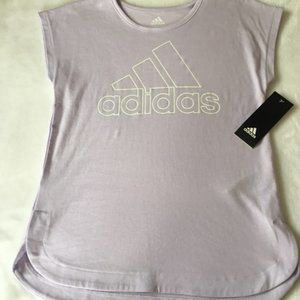 Purple Adidas tee